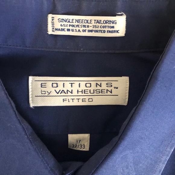 Editions by Van Heusen Men’s Button Down Shirt - Picture 2 of 2